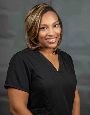 Dental hygienist Shana